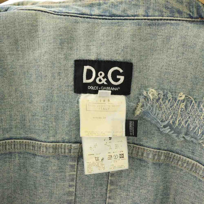 Dolce & Gabbana D&G Denim Jacket S Light Blue DF — view 6