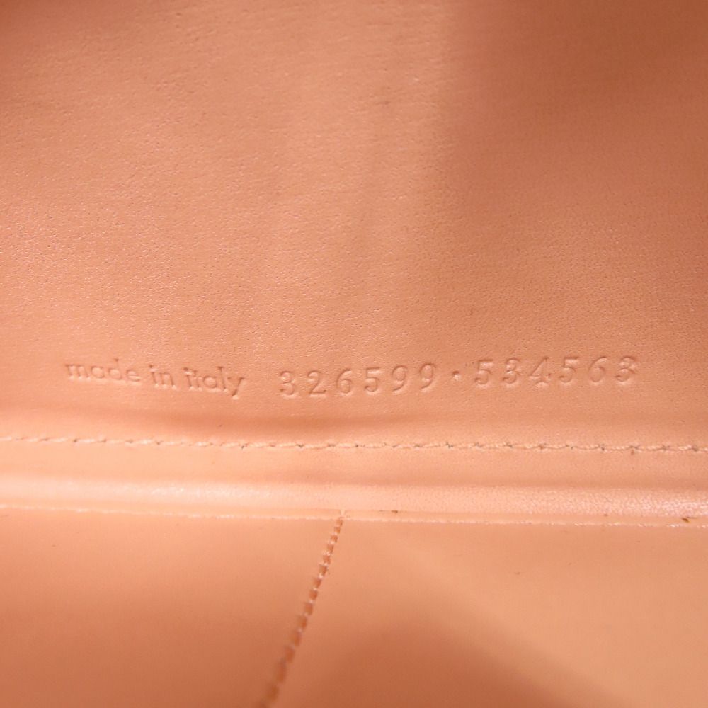 Saint Laurent Paris Zip Around Wallet Calf Salmon Pink — view 7