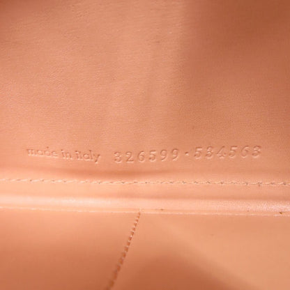 Saint Laurent Paris Zip Around Wallet Calf Salmon Pink — view 7