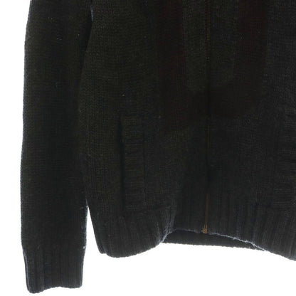 Dolce & Gabbana Driver's Knit Sweater Zip Up Wool 46 Black — view 5