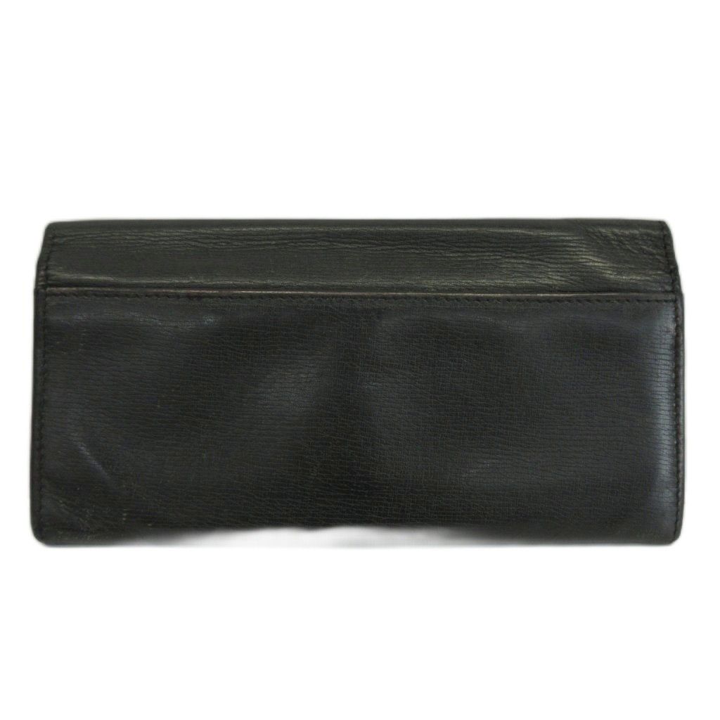 Gucci Wallet Bifold Leather Interlocking Black — view 2