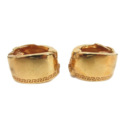 Versace Gianni Earrings Pave Gold Color Line Stone Decoration Star — view 2