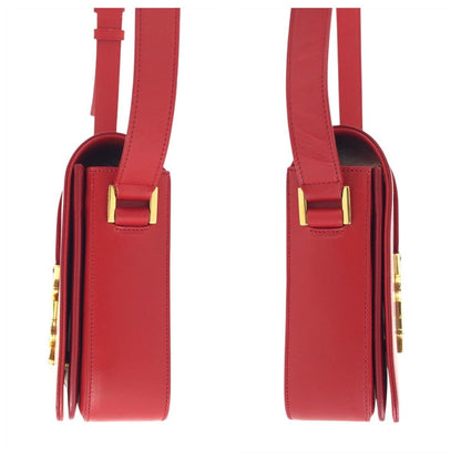 Saint Laurent YSL Universite Red Leather 403 Shoulder Bag Pochette — view 8