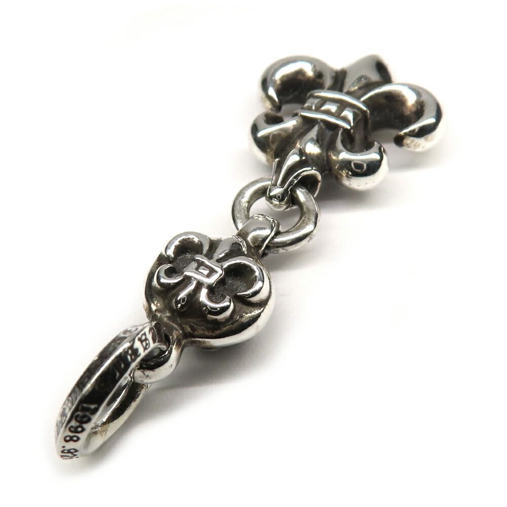 Chrome Hearts Necklace Pendant 1 Ball BS 925 Sterling Silver — view 4