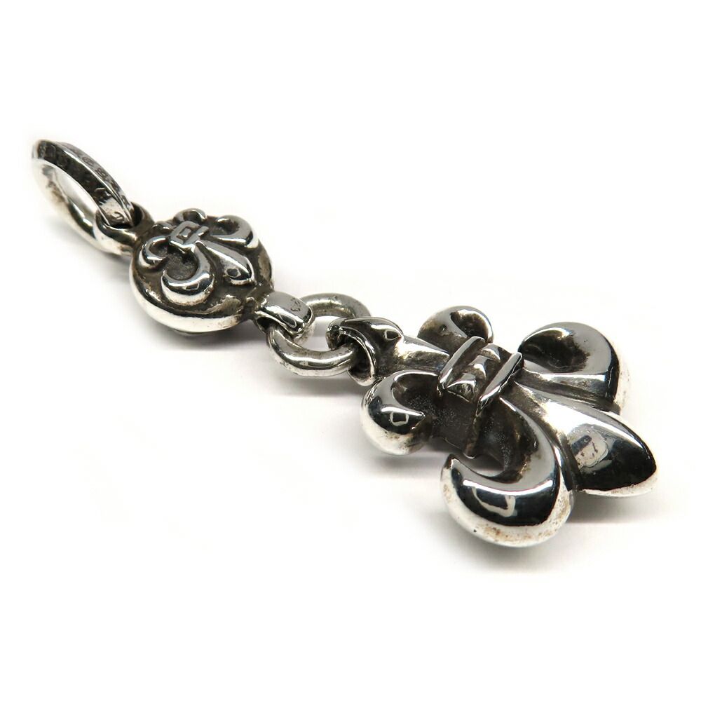Chrome Hearts Necklace Pendant 1 Ball BS 925 Sterling Silver — view 3