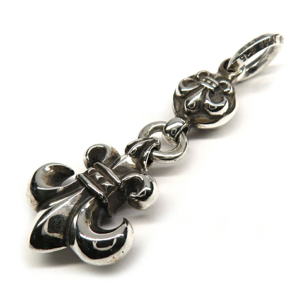 Chrome Hearts Necklace Pendant 1 Ball BS 925 Sterling Silver — view 5