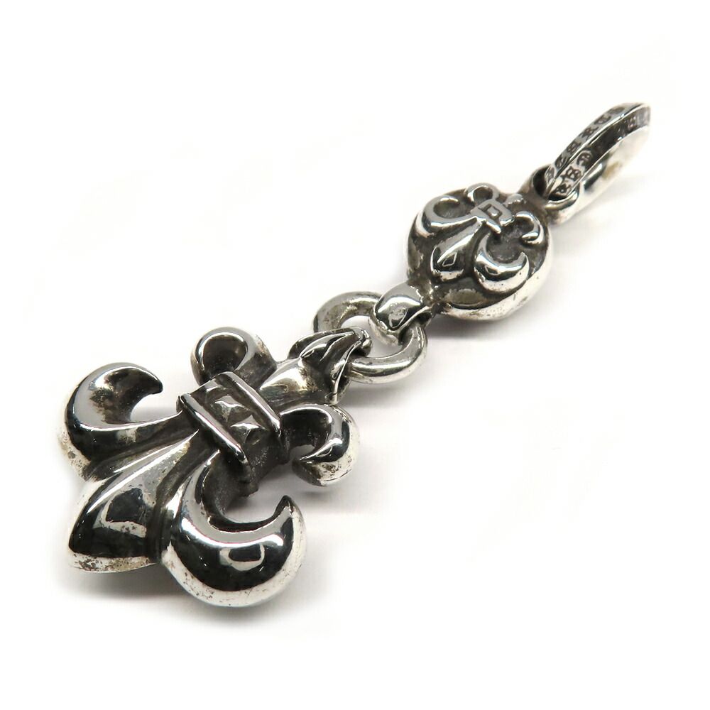Chrome Hearts Necklace Pendant 1 Ball BS 925 Sterling Silver — view 2