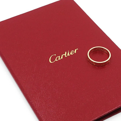 Cartier 18k Pink Gold Mini Love Ring SM — view 8