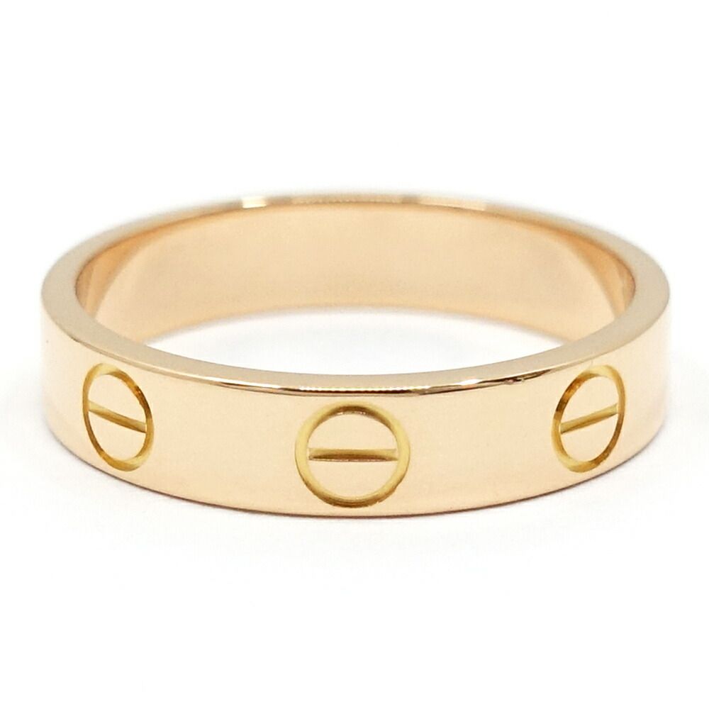 Cartier 18k Pink Gold Mini Love Ring SM