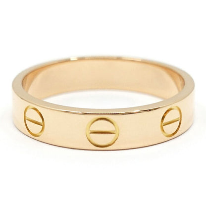 Cartier 18k Pink Gold Mini Love Ring SM