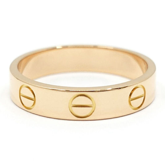 Cartier 18k Pink Gold Mini Love Ring SM