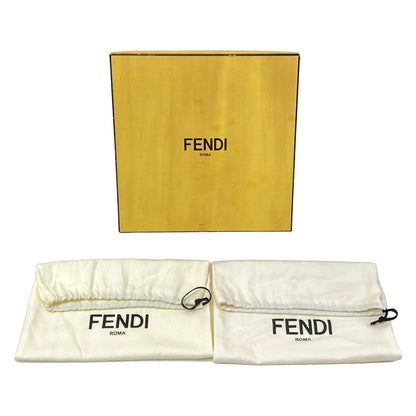 Fendi Short Boots 38 Black Leather — view 8
