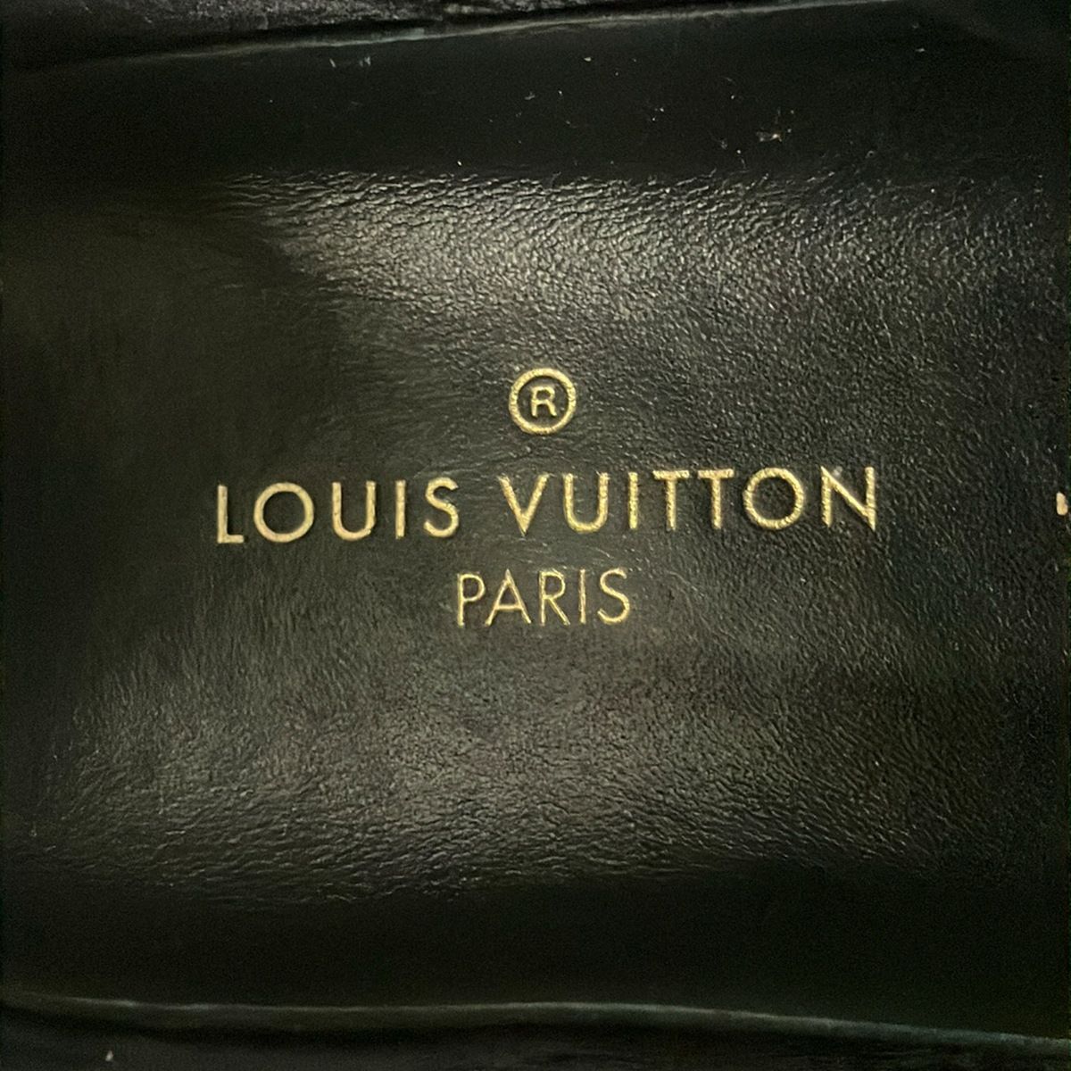Louis Vuitton Sneakers 5 Fast Lane Line Black Dark Gray Ivory Monogram Pattern — view 5