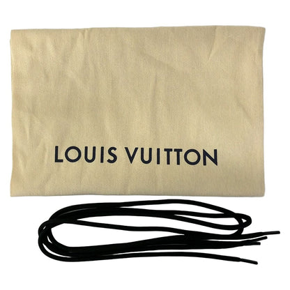 Louis Vuitton Sneakers 5 Fast Lane Line Black Dark Gray Ivory Monogram Pattern — view 7