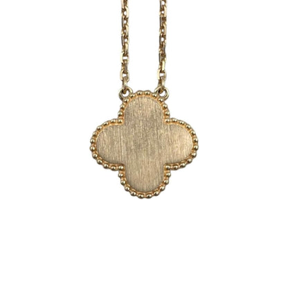 Van Cleef & Arpels Necklace Vintage Alhambra Pendant Holiday Limited Yellow — view 4