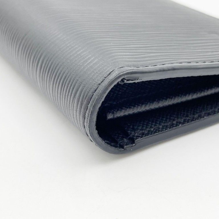 Louis Vuitton Wallet Portefeuille Brazza Noir Epi Bifold — view 5