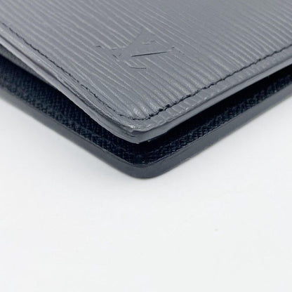Louis Vuitton Wallet Portefeuille Brazza Noir Epi Bifold — view 4