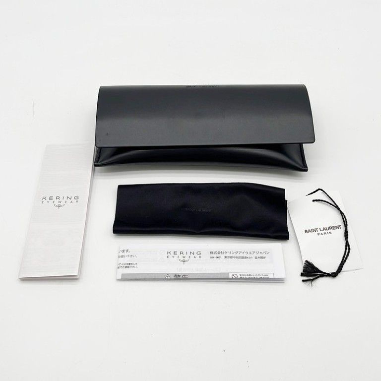 Saint Laurent Sunglasses Asian Fit SL 851 Black Acetate Wellington Eyewear — view 6