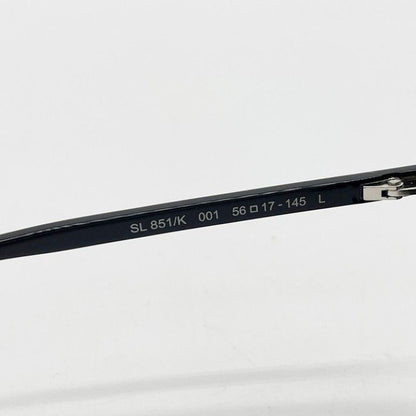 Saint Laurent Sunglasses Asian Fit SL 851 Black Acetate Wellington Eyewear — view 5