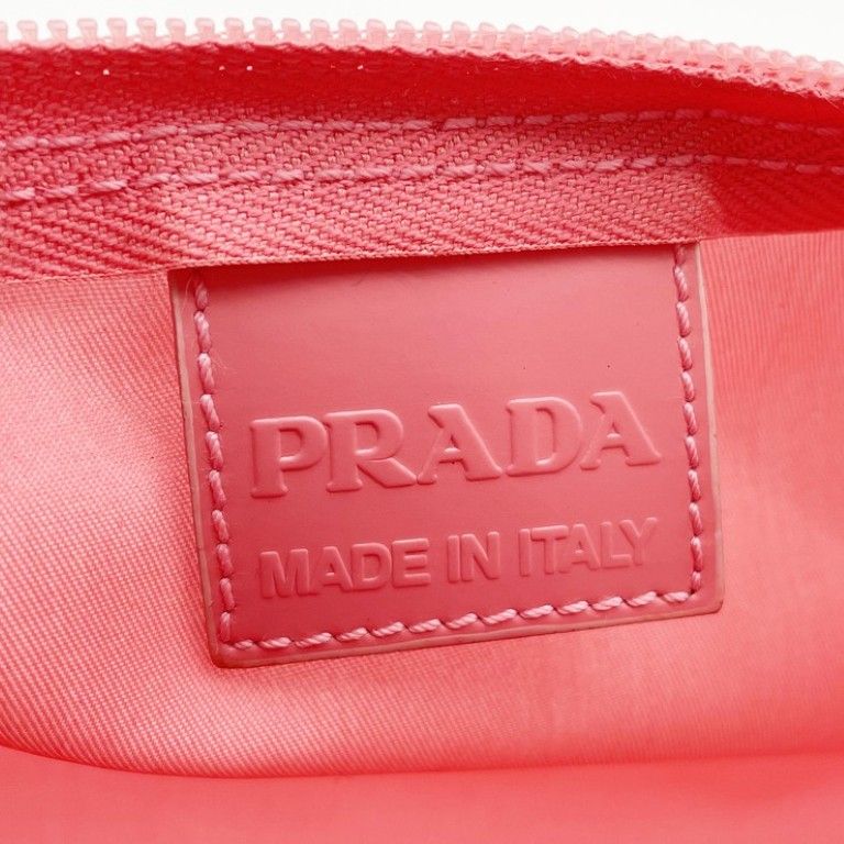 Prada Pouch Pink Tessuto Nylon — view 8