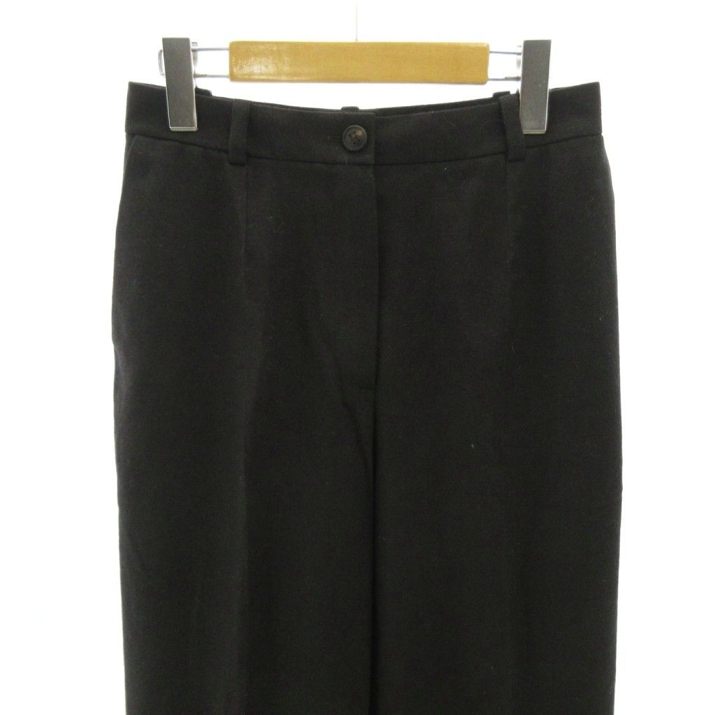 Hermes Martin Margiela Era Pants Trousers Straight Zip Fly Wool 36 Black Stk — view 3