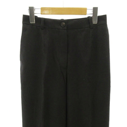 Hermes Martin Margiela Era Pants Trousers Straight Zip Fly Wool 36 Black Stk — view 3