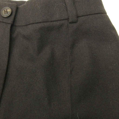 Hermes Martin Margiela Era Pants Trousers Straight Zip Fly Wool 36 Black Stk — view 4