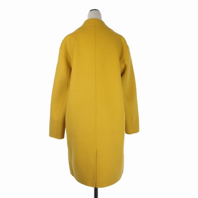 Max Mara Weekend Line Wool Coat Jacket 38 Yellow — view 2