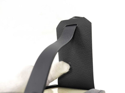 Louis Vuitton Name Tag Porto a Dos Less Black Monogram Eclipse Luggage Tag — view 7