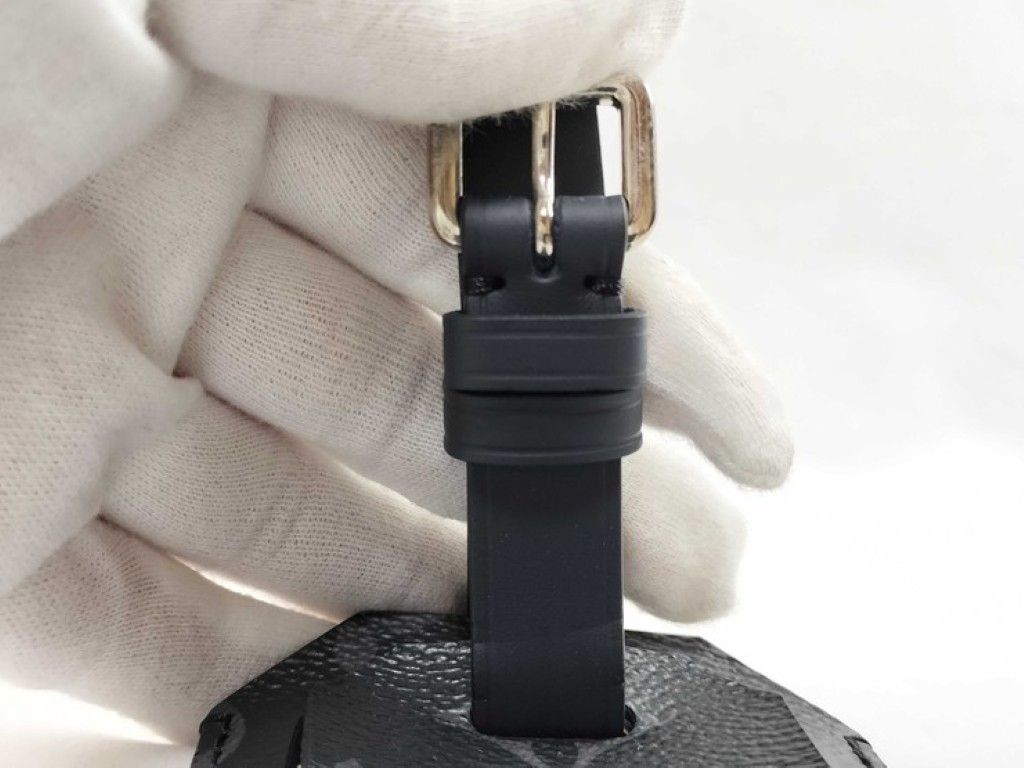 Louis Vuitton Name Tag Porto a Dos Less Black Monogram Eclipse Luggage Tag — view 5