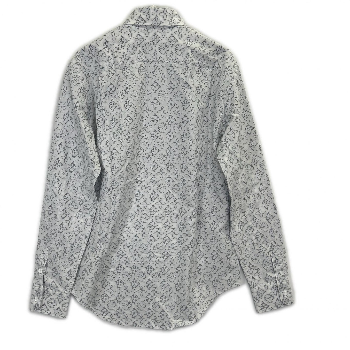 Louis Vuitton Eo4 White Monogram Flower Shirt — view 2