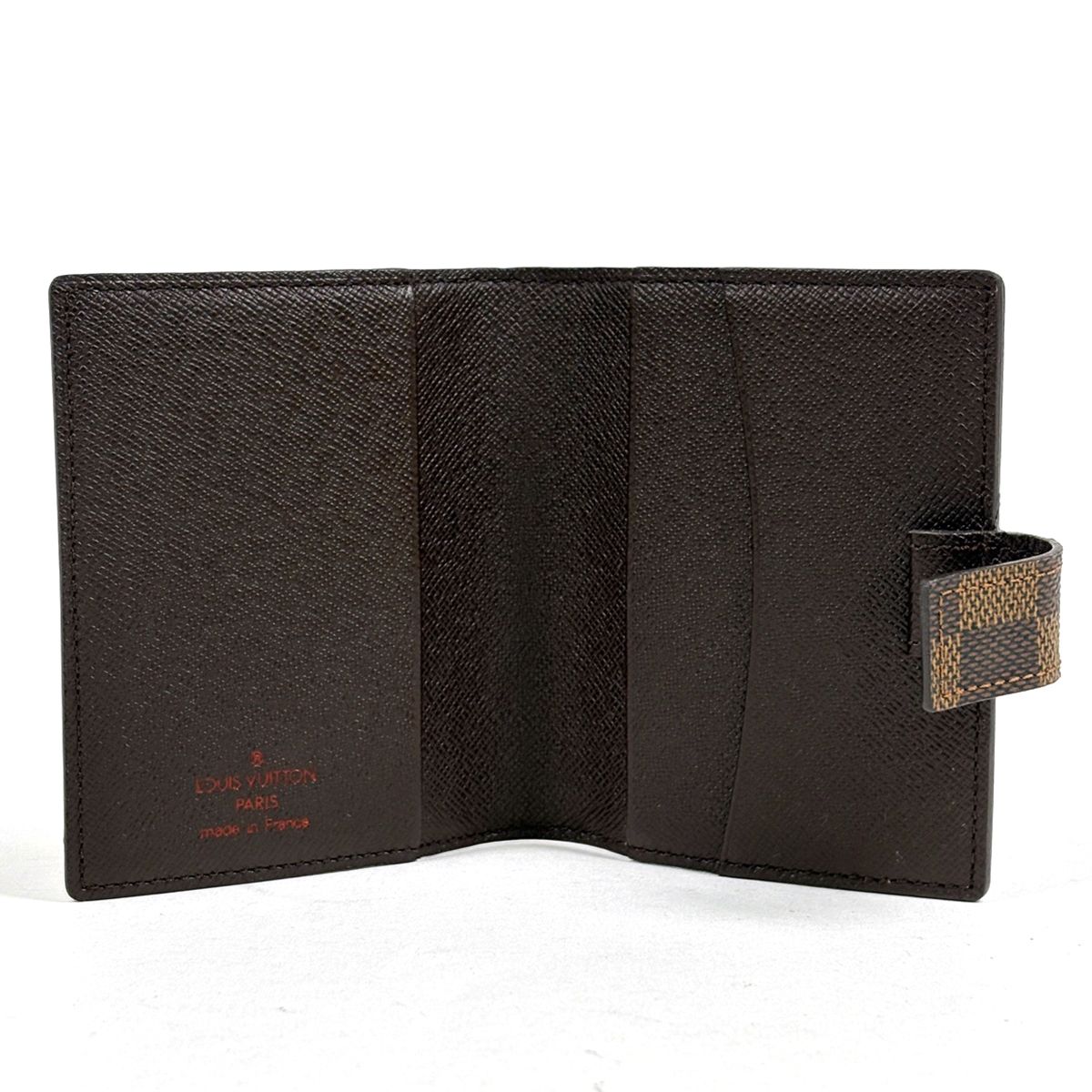 Louis Vuitton Agenda Mini System Notebook Card Case Book Cover Damier Brown — view 5