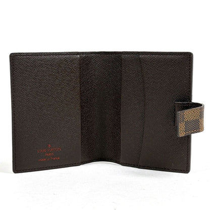 Louis Vuitton Agenda Mini System Notebook Card Case Book Cover Damier Brown — view 5