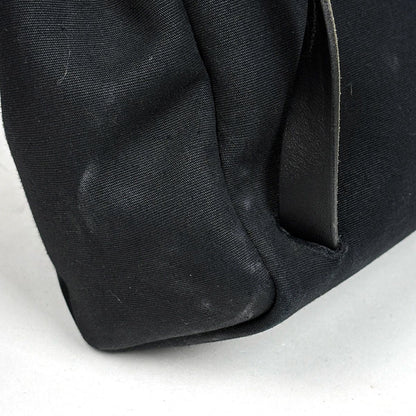Hermes Herbag a Dos PM 2-Way Handbag Backpack Toile Officier Black — view 3