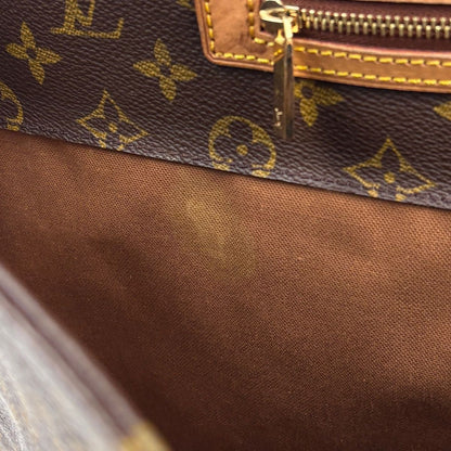 Louis Vuitton Cabas Alto Shoulder Bag Tote Monogram Brown — view 8