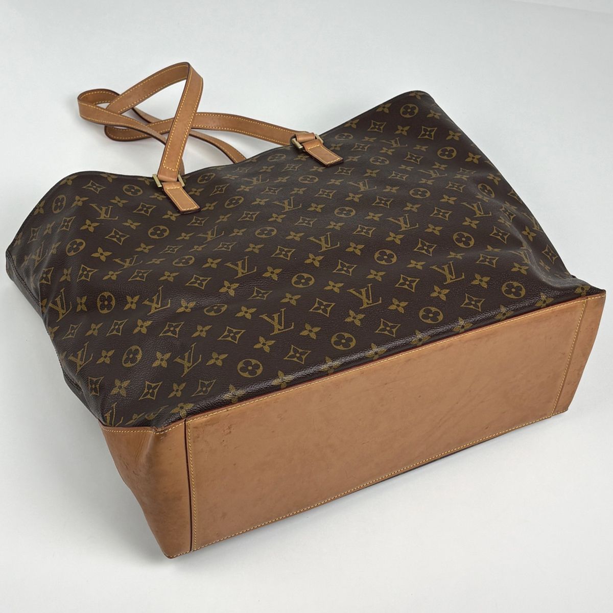 Louis Vuitton Cabas Alto Shoulder Bag Tote Monogram Brown — view 2