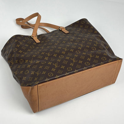 Louis Vuitton Cabas Alto Shoulder Bag Tote Monogram Brown — view 2