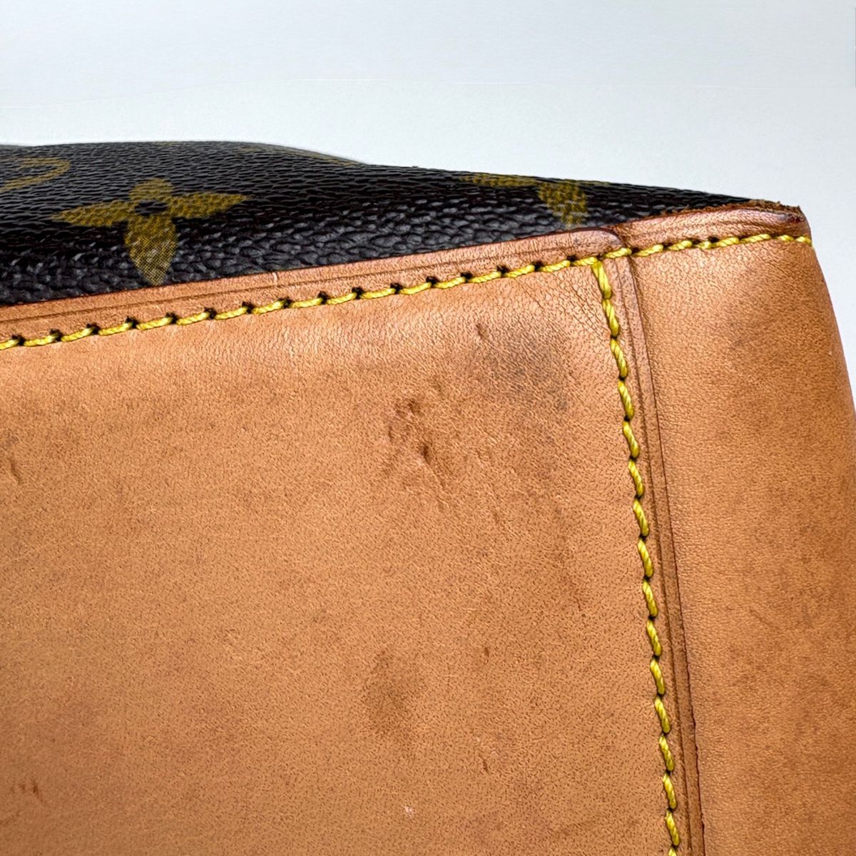 Louis Vuitton Cabas Alto Shoulder Bag Tote Monogram Brown — view 4