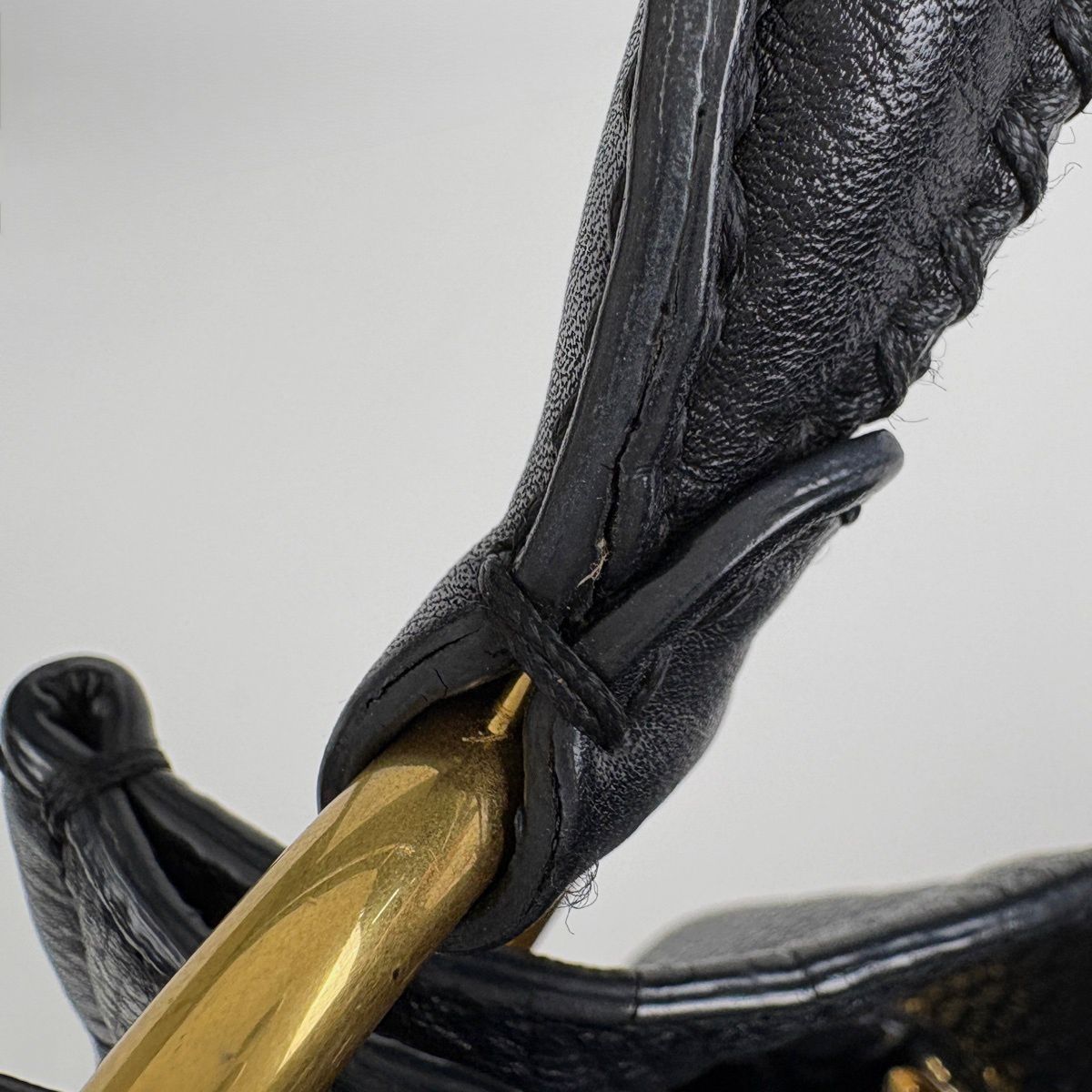 Prada Logo Shoulder Bag Leather Nero — view 5