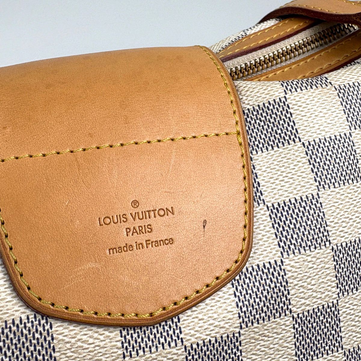 Louis Vuitton Streza PM Tote Shoulder Bag Damier Azur White — view 4
