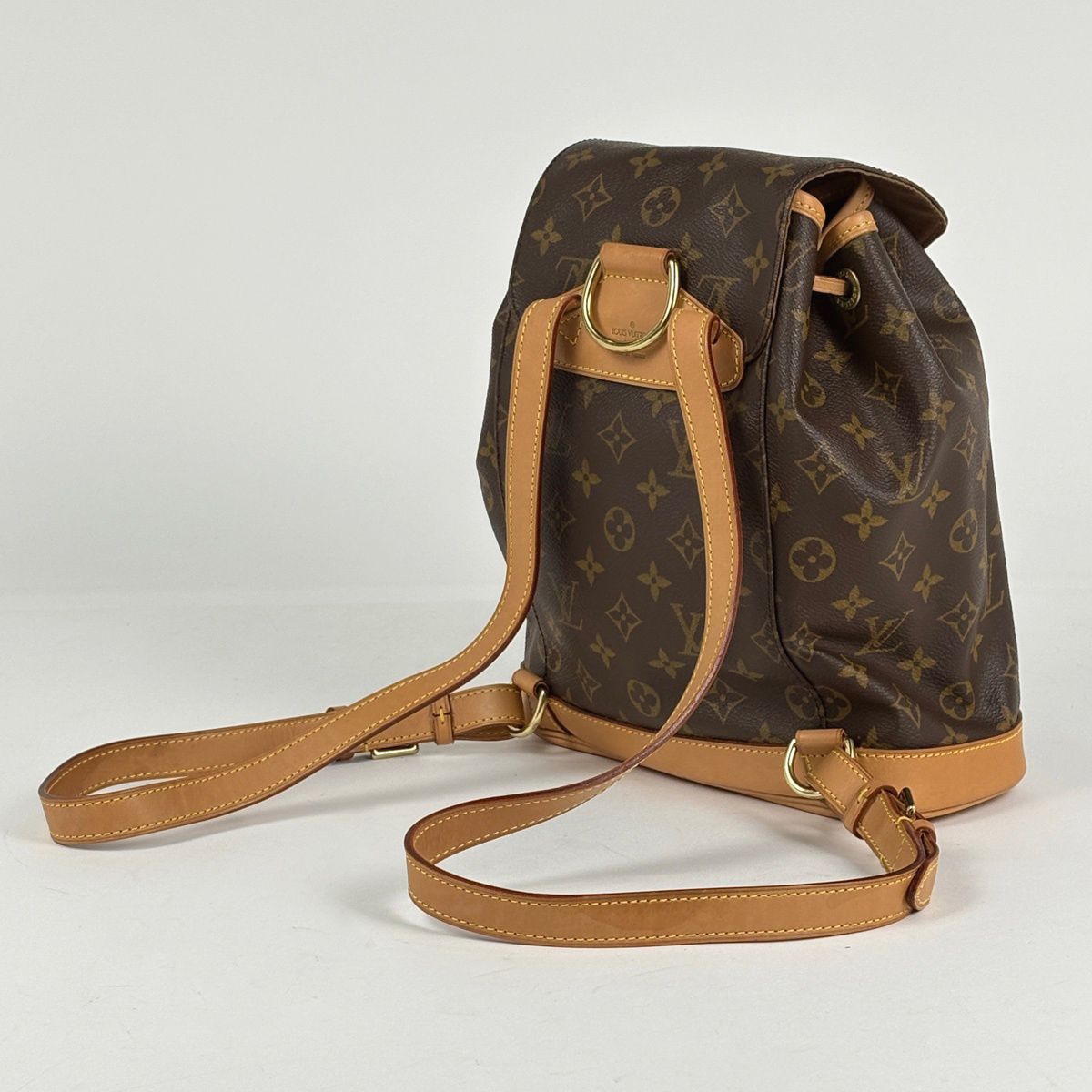 Louis Vuitton Montsouris MM Backpack Monogram Brown — view 2