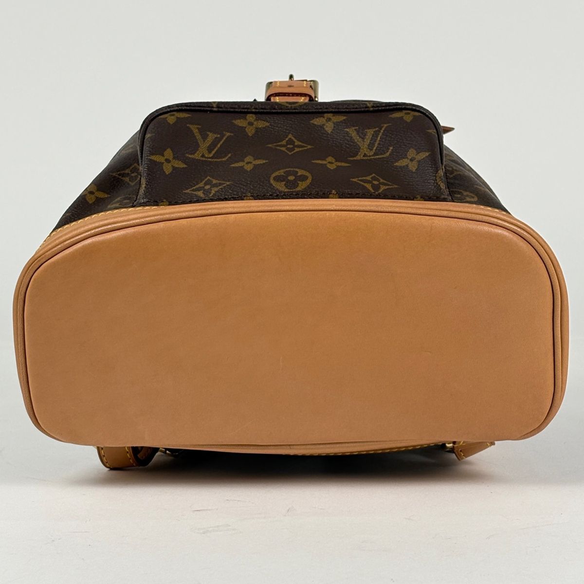 Louis Vuitton Montsouris MM Backpack Monogram Brown — view 3