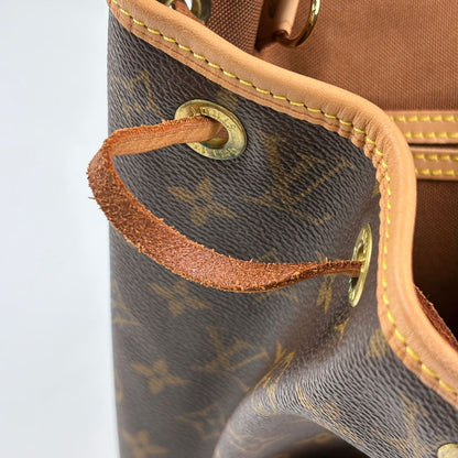 Louis Vuitton Montsouris MM Backpack Monogram Brown — view 6