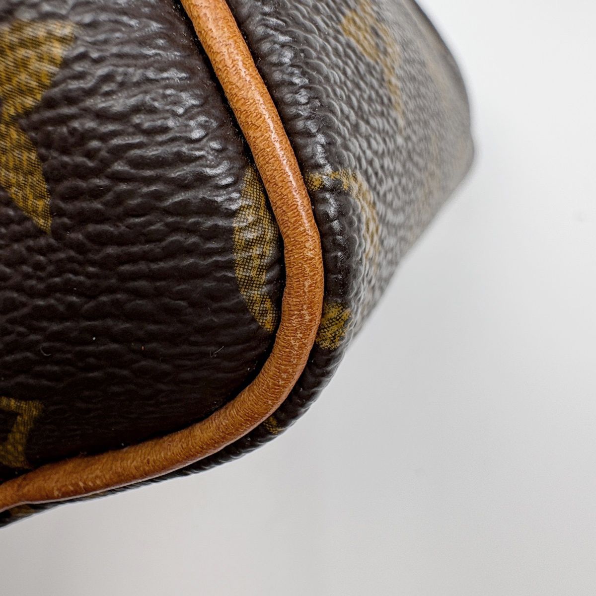 Louis Vuitton Mini Speedy Shopping Handbag Monogram Brown — view 3