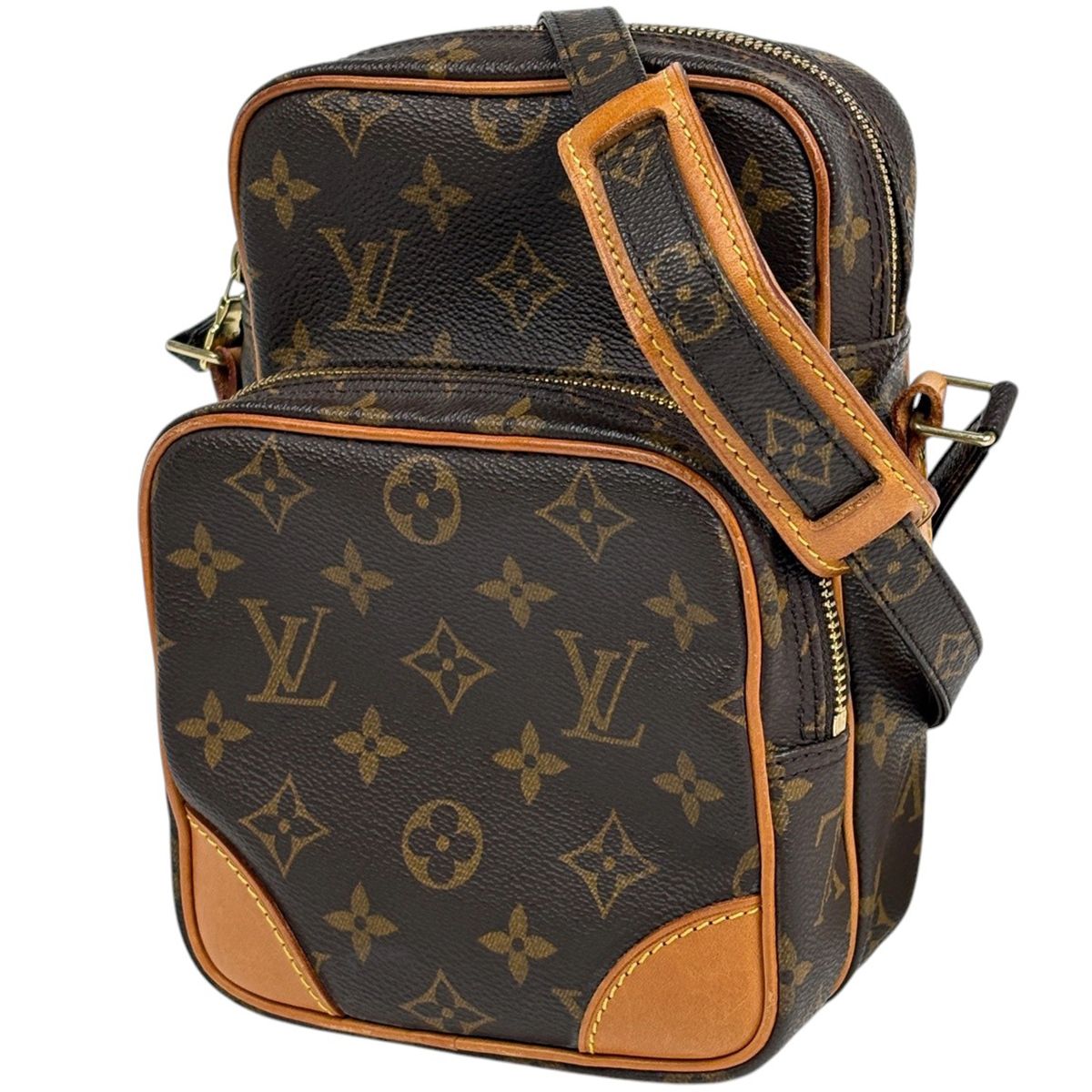 Louis Vuitton Amazon Shoulder Bag Monogram Brown
