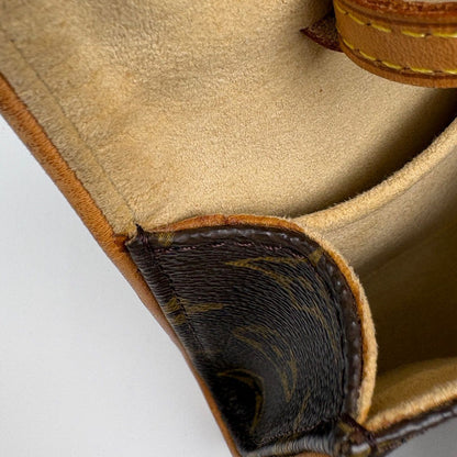 Louis Vuitton Pochette Twin GM Clutch 2-Way Shoulder Bag Monogram Brown — view 9