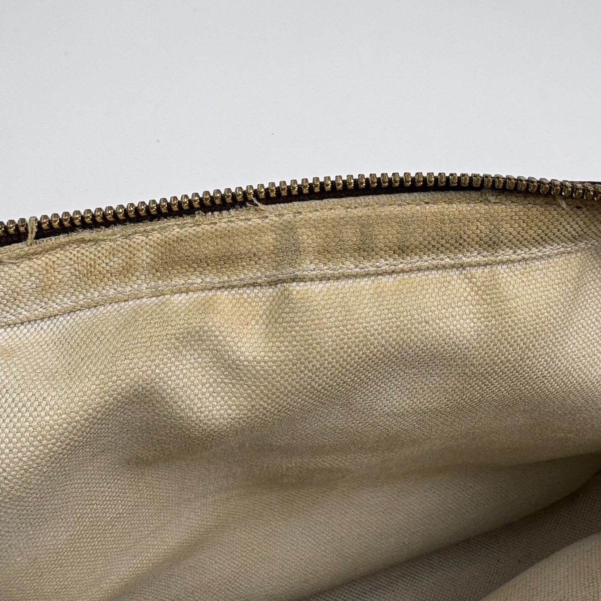 Gucci Jumbo GG Messenger Bag Sherry Line Web Canvas Beige Brown — view 8