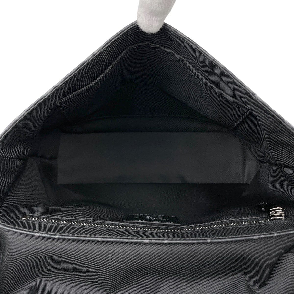 Louis Vuitton Messenger Voyage PM Shoulder Bag Monogram Eclipse Noir — view 6