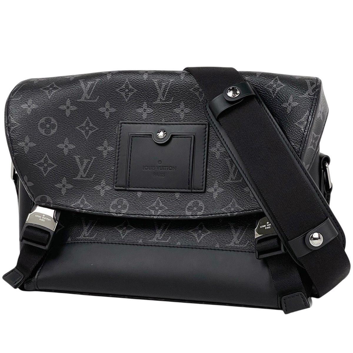 Louis Vuitton Messenger Voyage PM Shoulder Bag Monogram Eclipse Noir