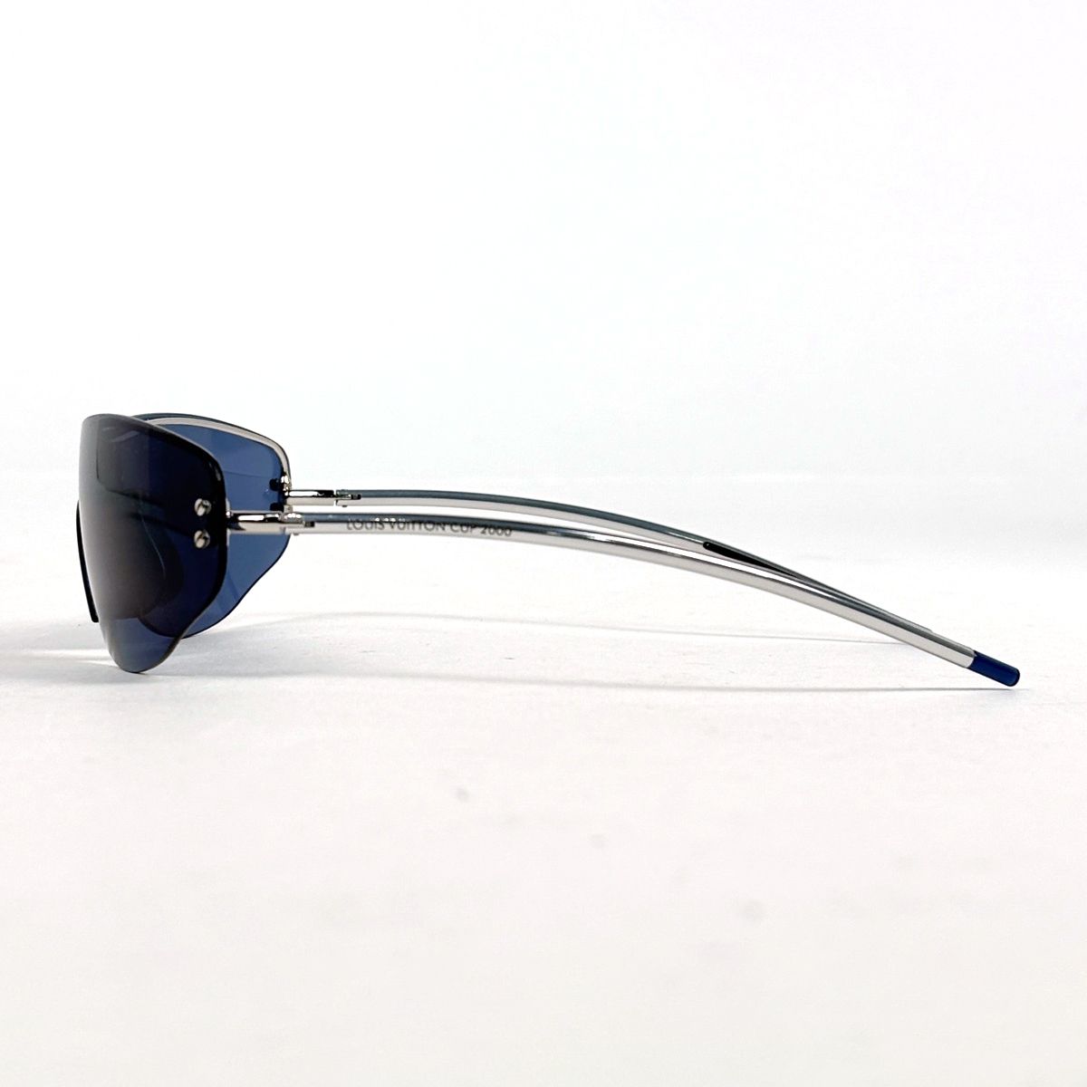 Louis Vuitton Cup Sunglasses LV Cup Acetate Blue Silver Eyewear — view 2